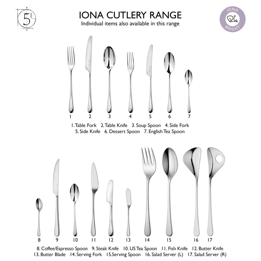 Iona Bright Serving Set, 3 Piece
