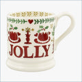 Emma Bridgewater - Christmas Joy - 1/2 Pint Mug (Jolly)