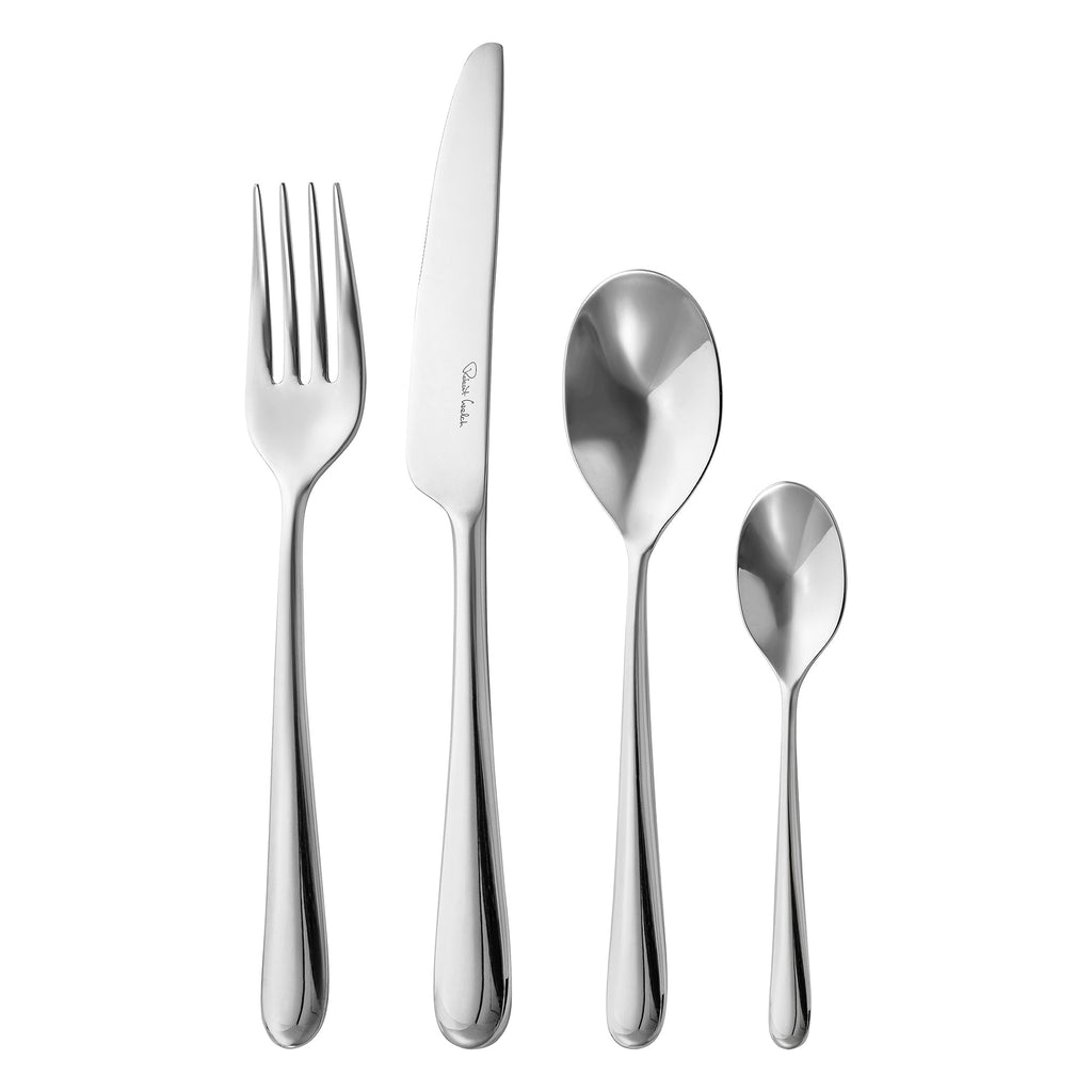 Robert Welch Kingham Bright Cutlery Set, 16 Piece for 4 People