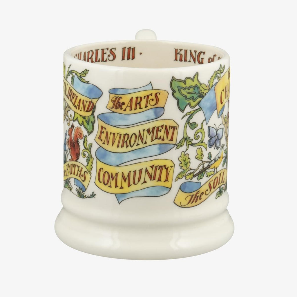 Emma Bridgewater King Charles Half Pint Mug