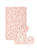 LOVE Double Oven Glove & Tea Towel Set