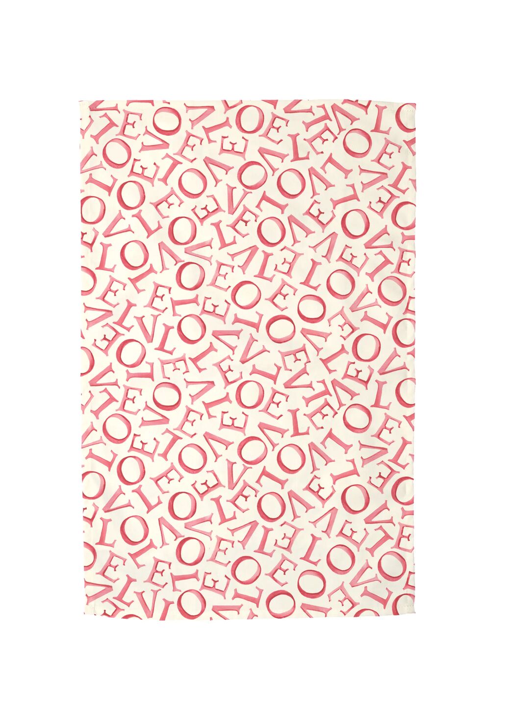 LOVE Double Oven Glove & Tea Towel Set