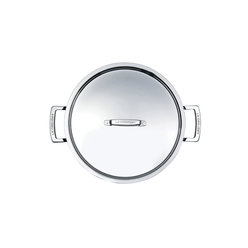 Le Creuset 3 - Ply Stainless Steel 28cm Sauteuse