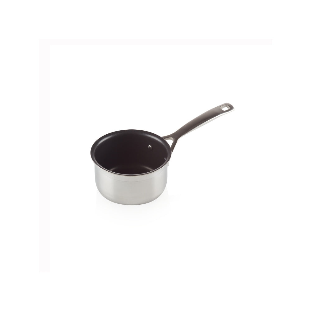 Le Creuset 3 - Ply Stainless Steel Non - Stick Milk Pan 14cm