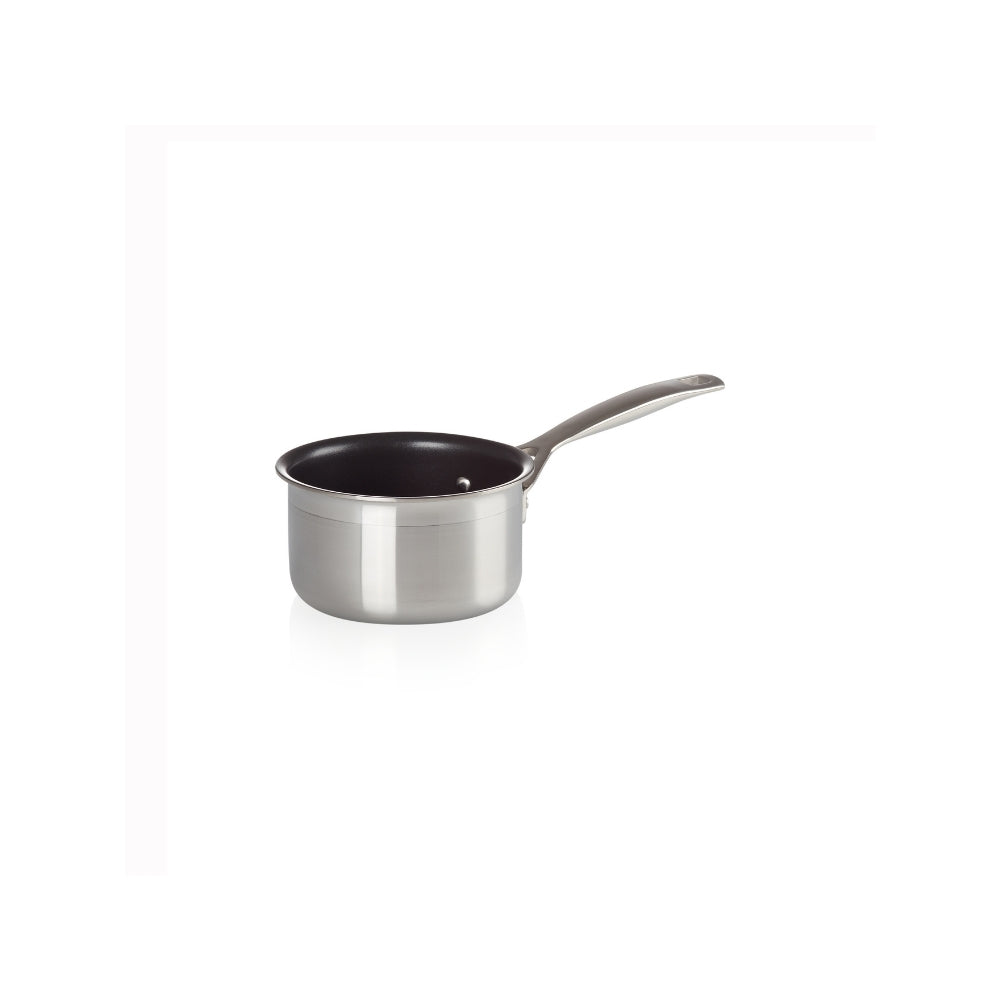 Le Creuset 3 - Ply Stainless Steel Non - Stick Milk Pan 14cm