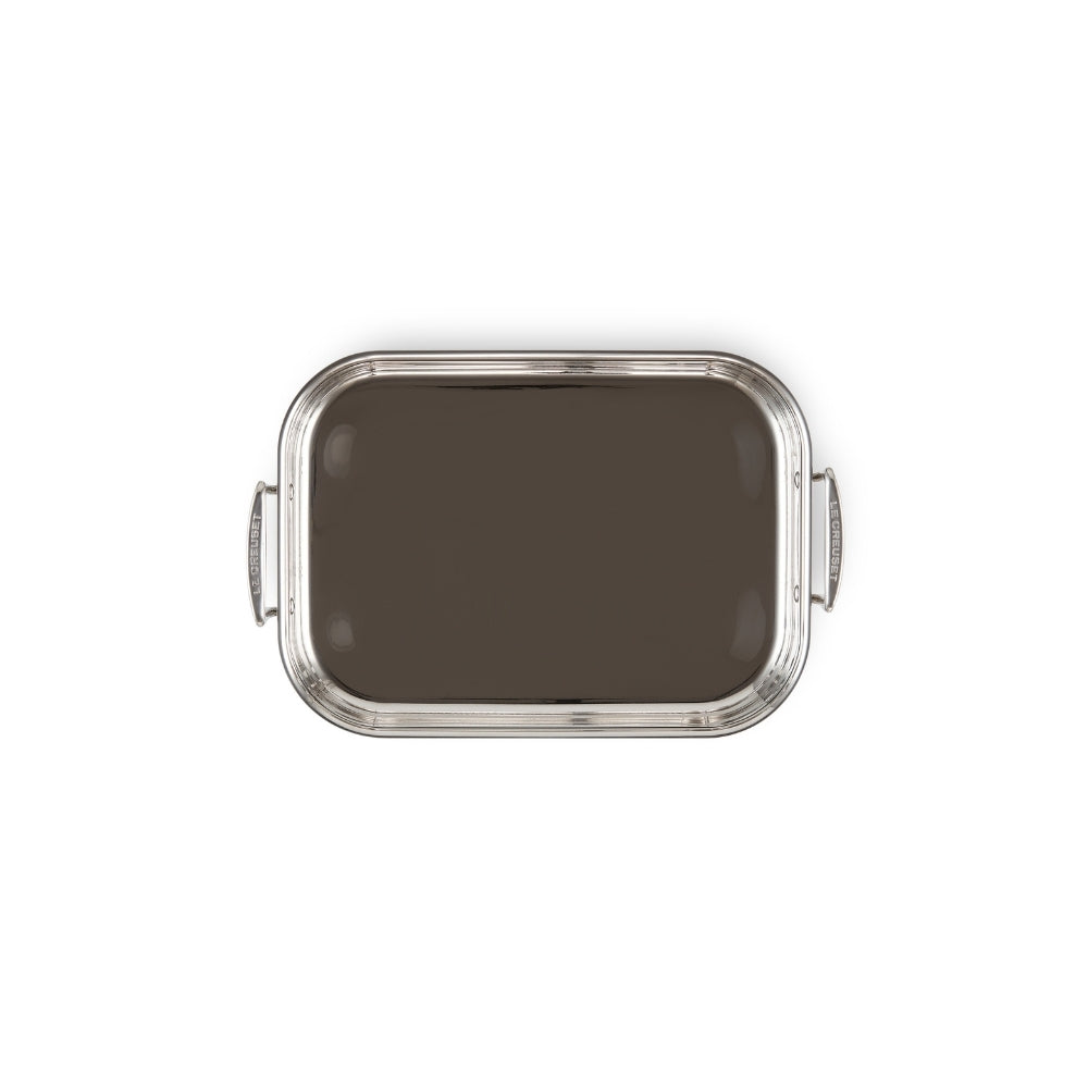 Le Creuset 3 - Ply Stainless Steel Rectangular Roaster 35cm