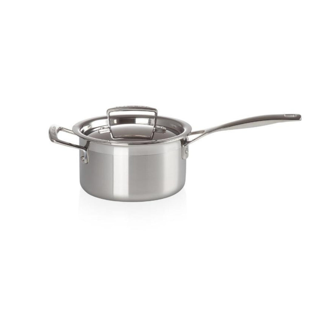 Le Creuset 3-Ply Stainless Steel Saucepan 18cm