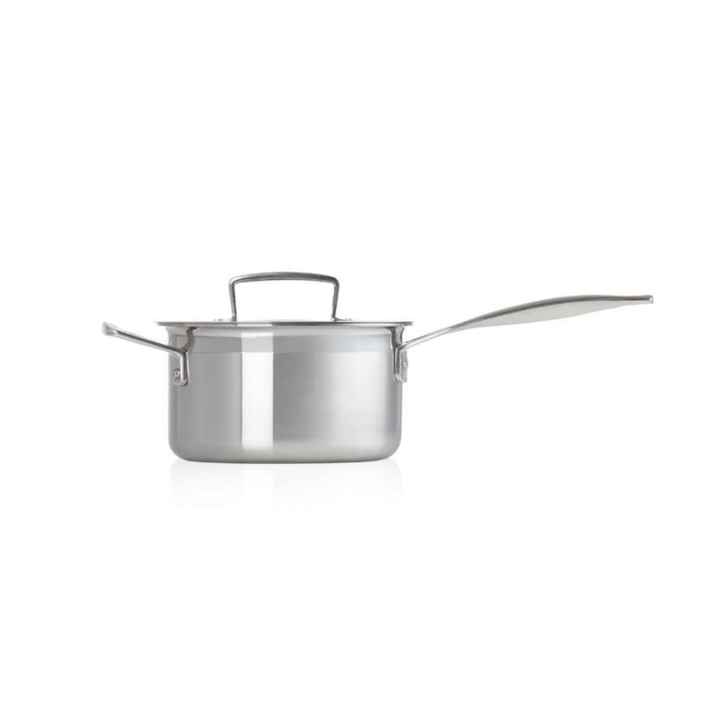 Le Creuset 3 - Ply Stainless Steel Saucepan 20cm