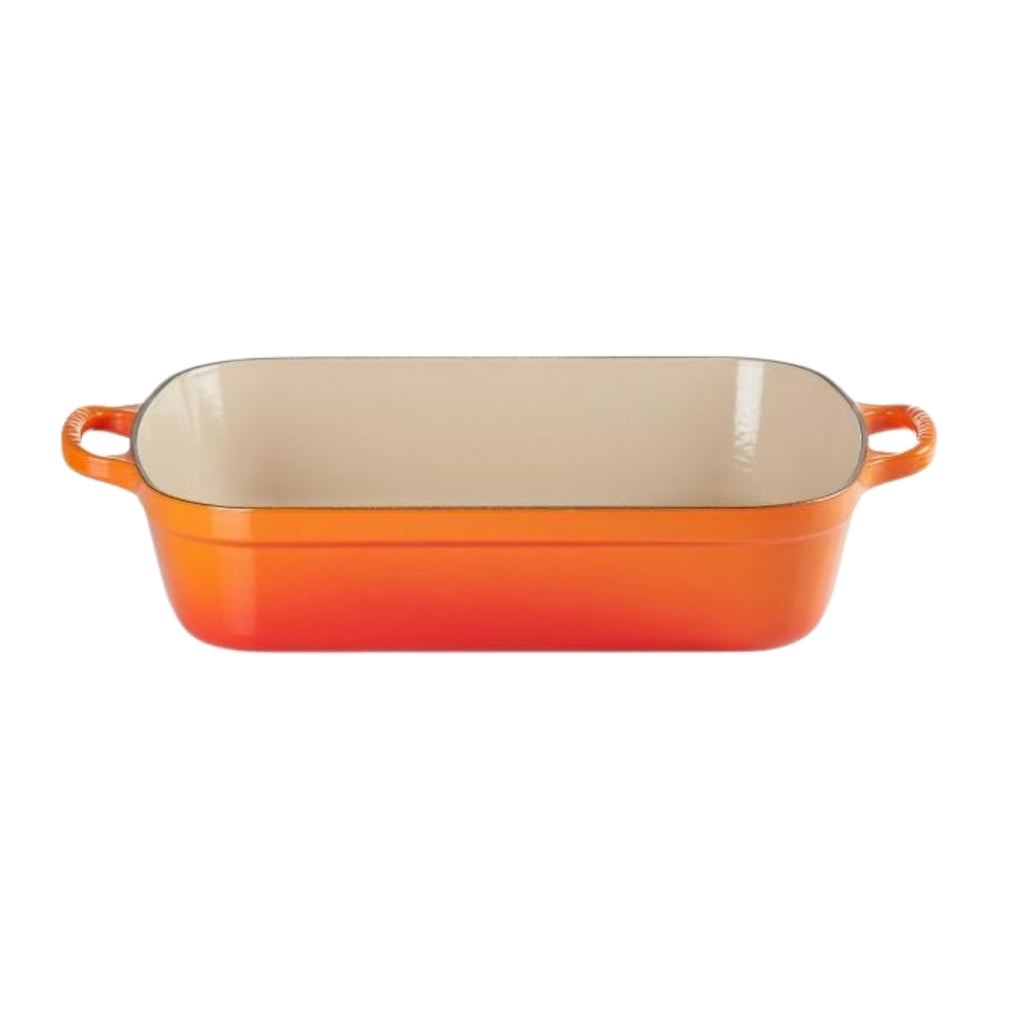 Le Creuset Cast Iron 37cm Rectangular Roaster - Volcanic