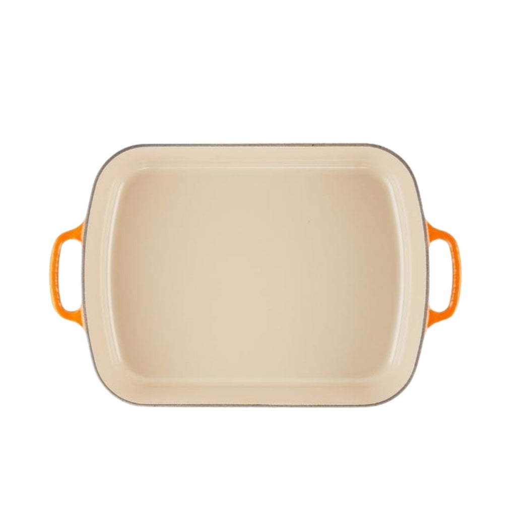 Le Creuset Cast Iron 37cm Rectangular Roaster - Volcanic