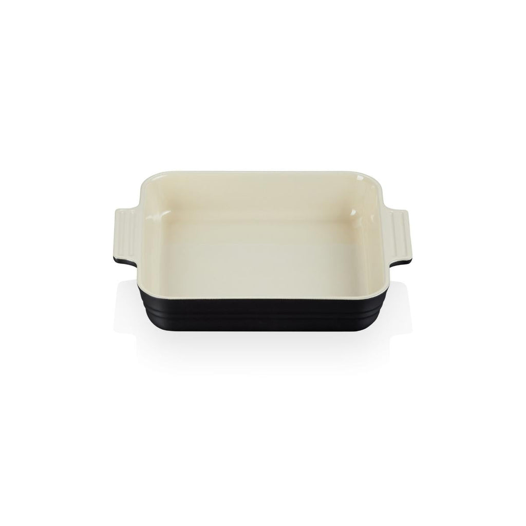 Le Creuset Cooks Special Stoneware Square Baker | 23cm | Satin Black