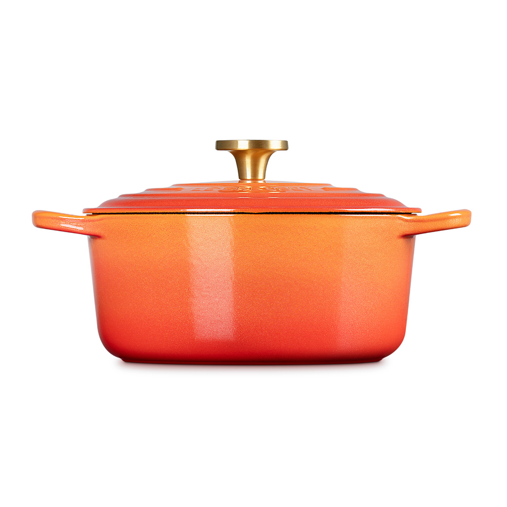 Le Creuset Flamme Doree Round Casserole - 24cm