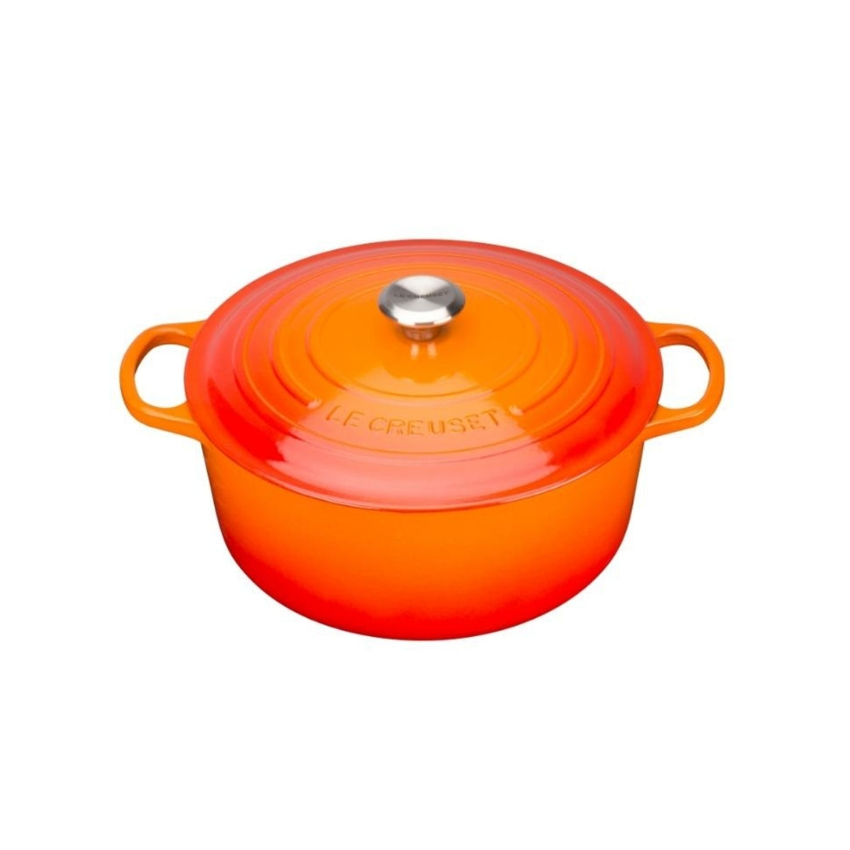 Le Creuset Signature Round Volcanic Cocotte - 28cm