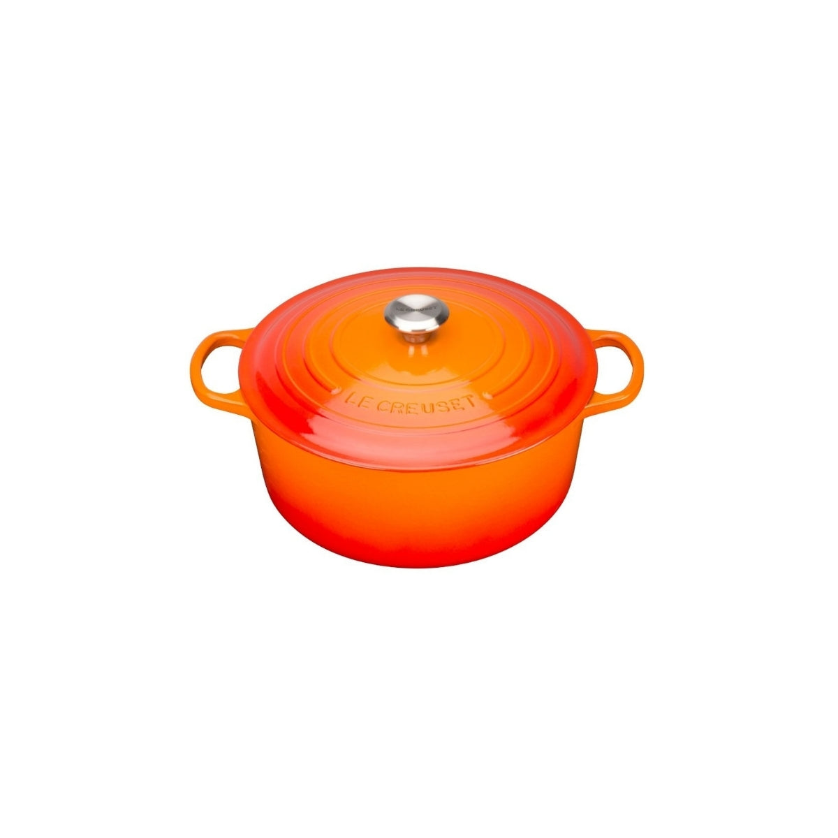Le Creuset Signature Round Casserole 20cm - Volcanic