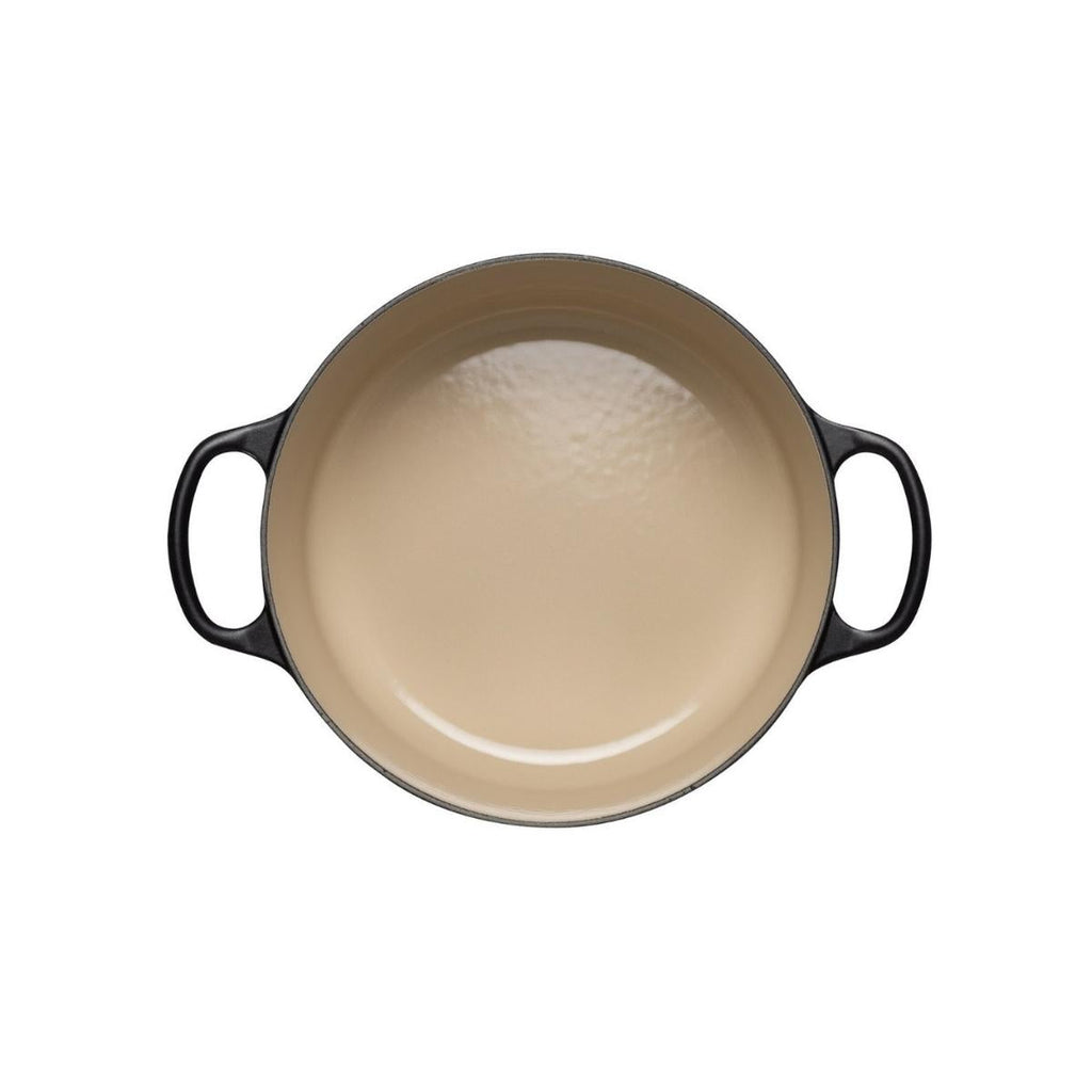 Le Creuset Signature Round Cocotte - 28cm Satin Black