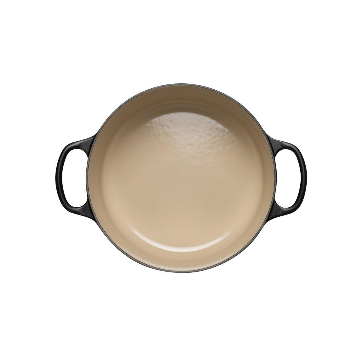 Le Creuset Signature Round Cocotte - 28cm Satin Black