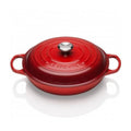 Le Creuset Signature Shallow Casserole 30cm - Cerise