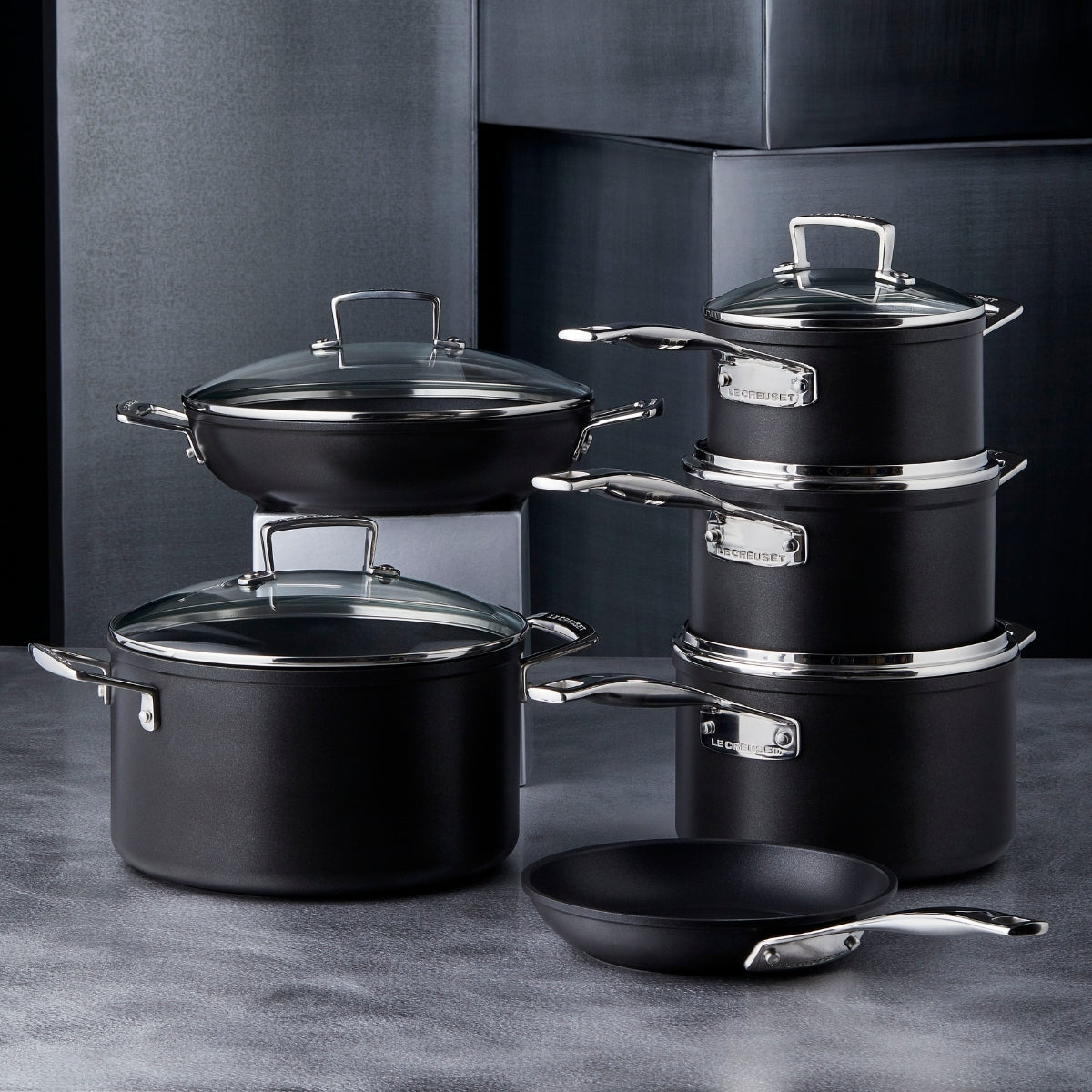 Le Creuset Toughened Non - Stick Deep Casserole - 28cm