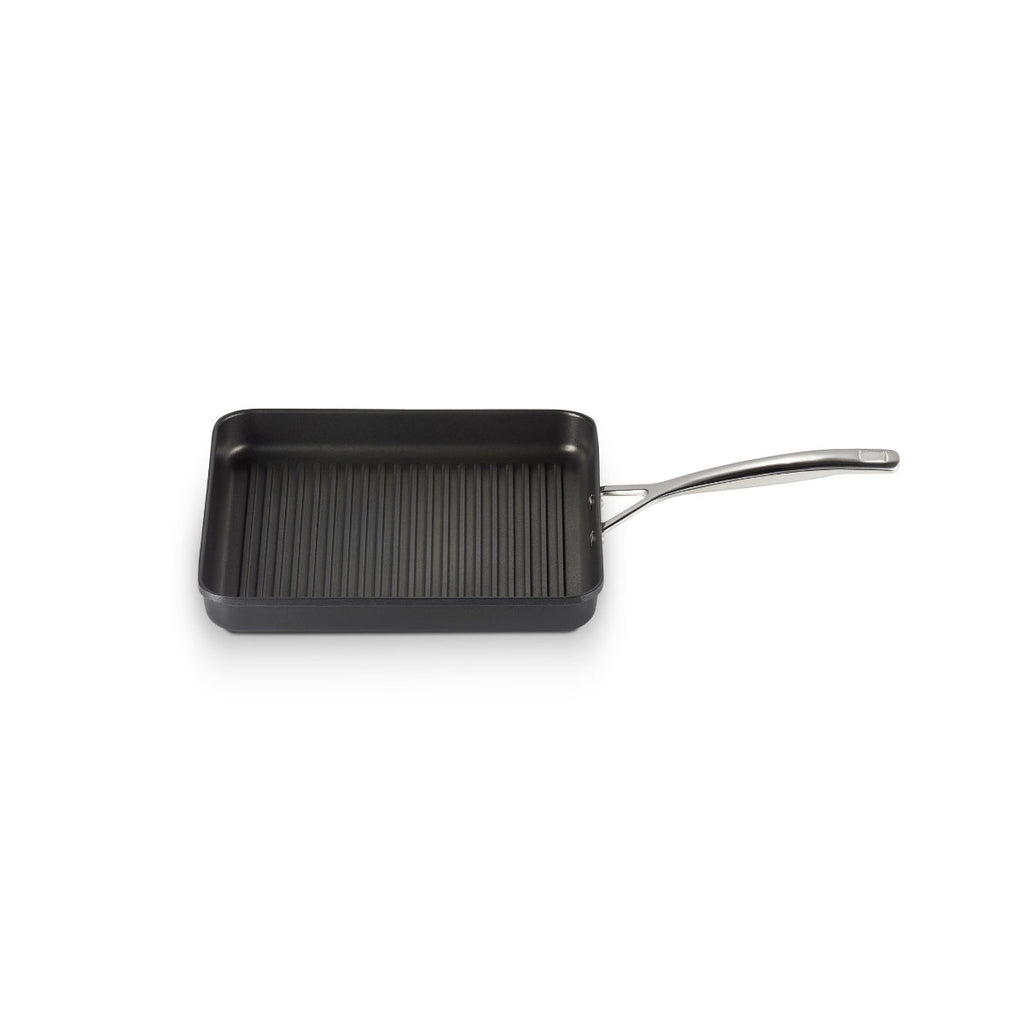 Le Creuset Toughened Non - Stick Ribbed Square Grill - 28cm