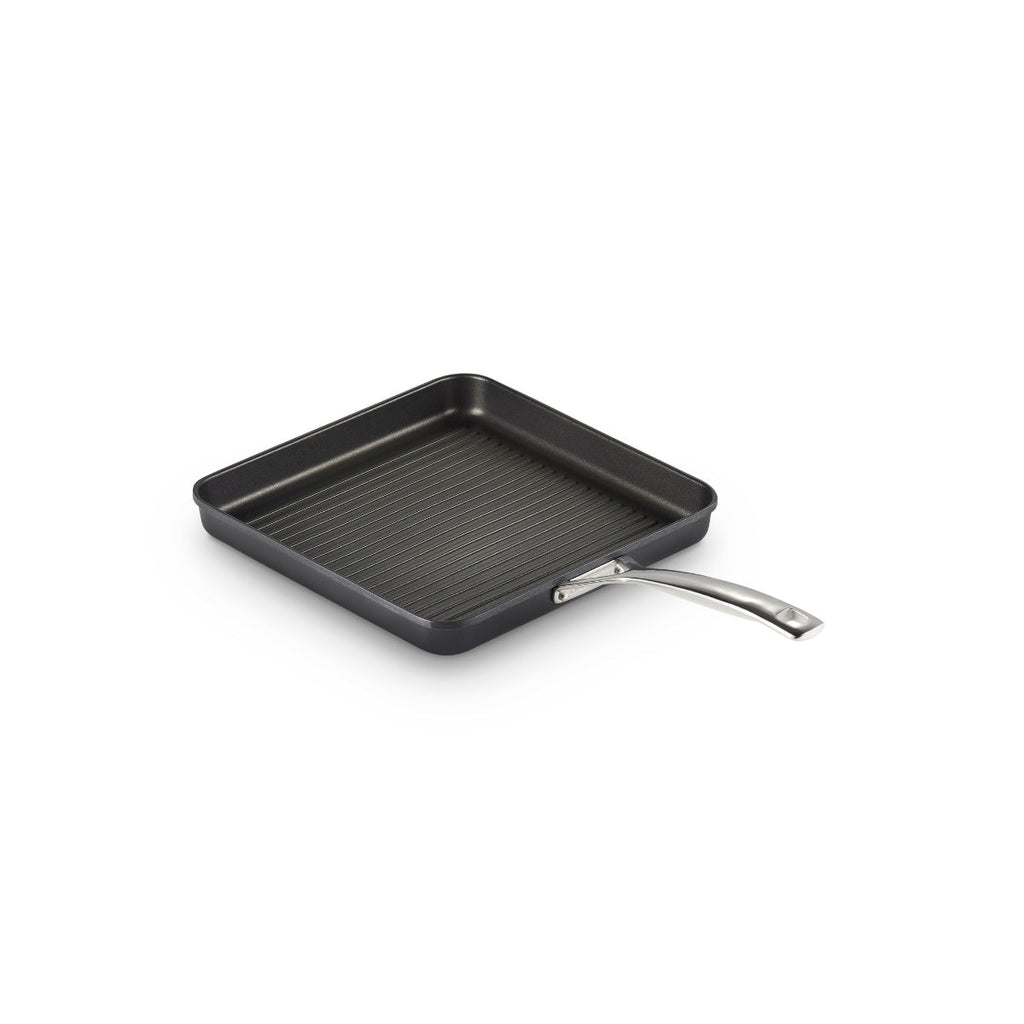Le Creuset Toughened Non - Stick Ribbed Square Grill - 28cm
