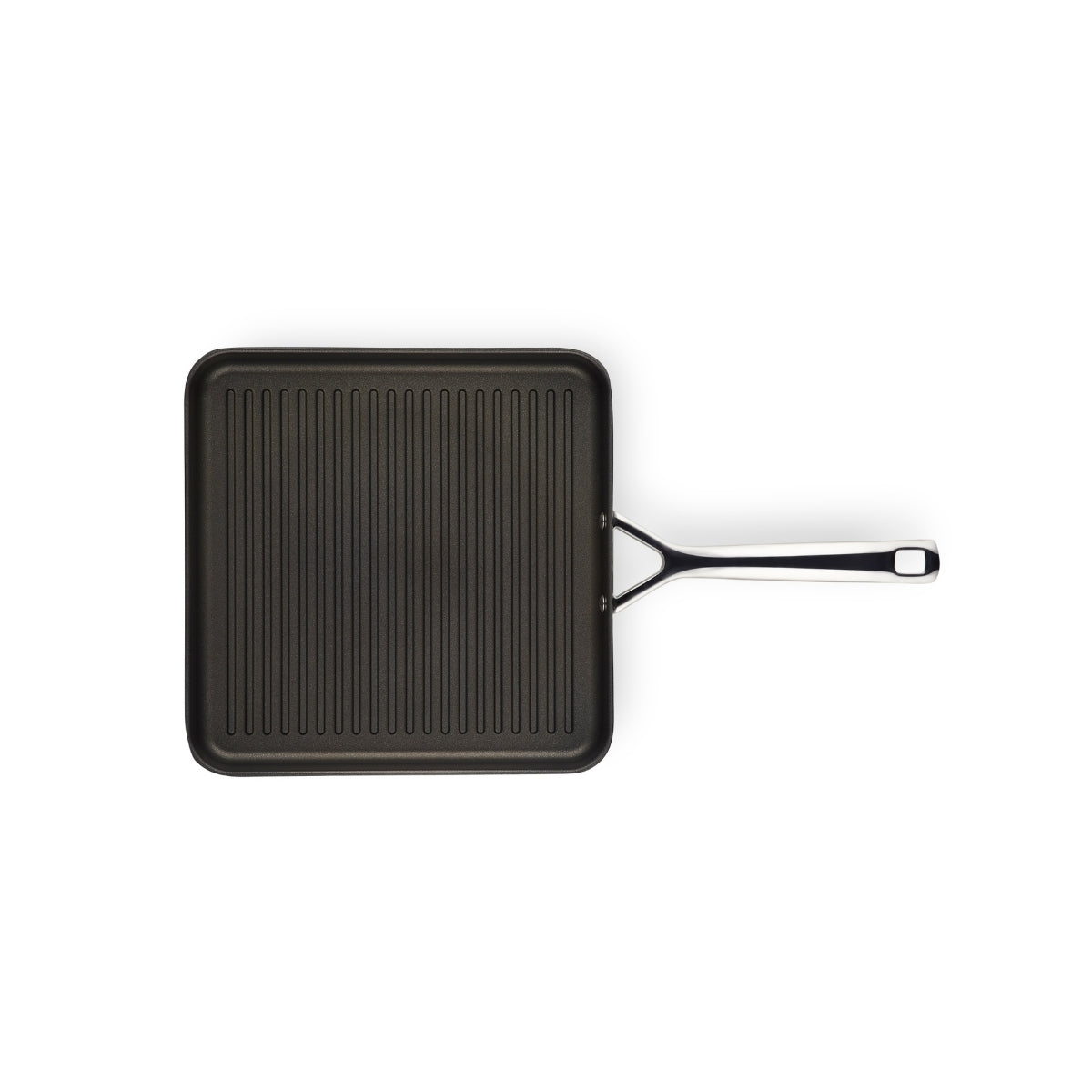 Le Creuset Toughened Non - Stick Ribbed Square Grill - 28cm