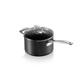 Le Creuset Toughened Non - Stick Saucepan with Glass Lid 20cm