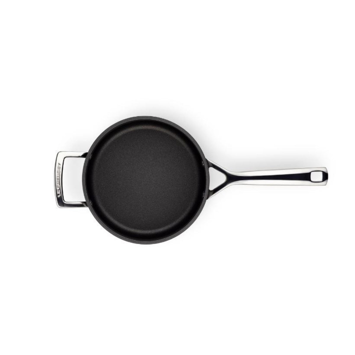 Le Creuset Toughened Non - Stick Saucepan with Glass Lid 20cm