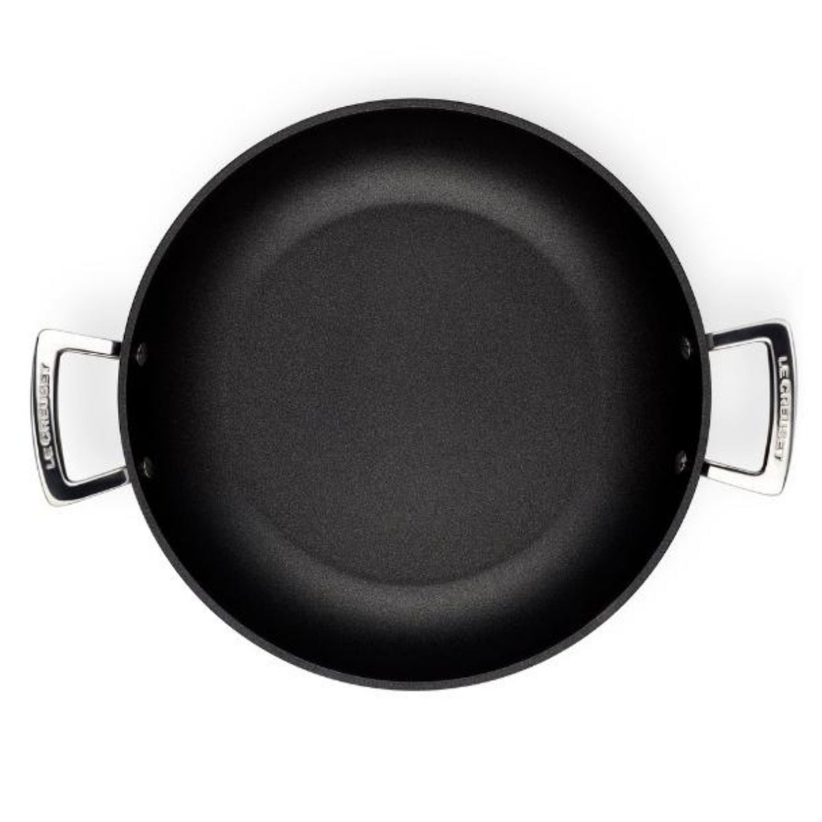 Le Creuset Toughened Non - Stick Shallow Casserole with Lid - 30cm