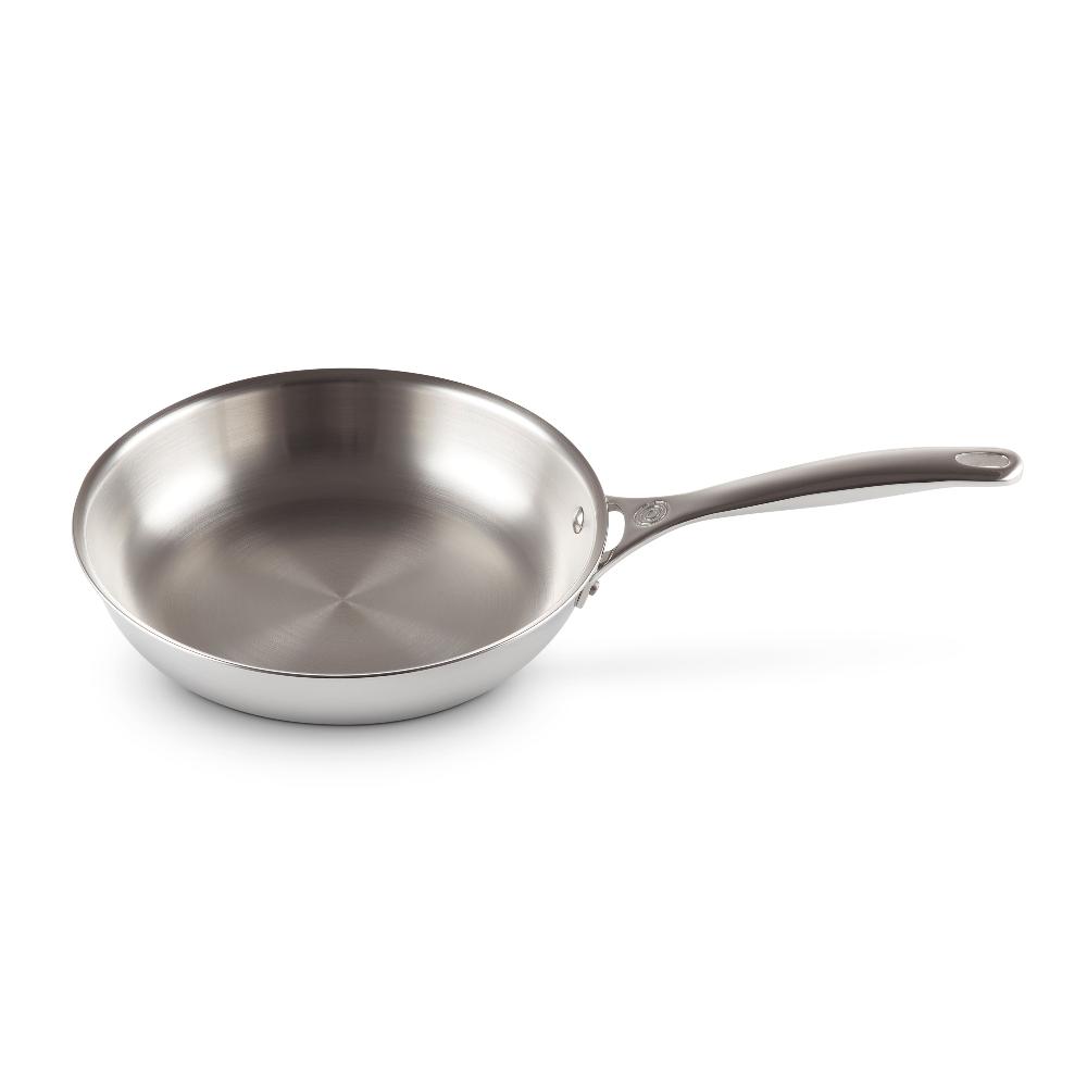 Le Creuset Signature 3 - ply Stainless Steel Frying Pan 24cm