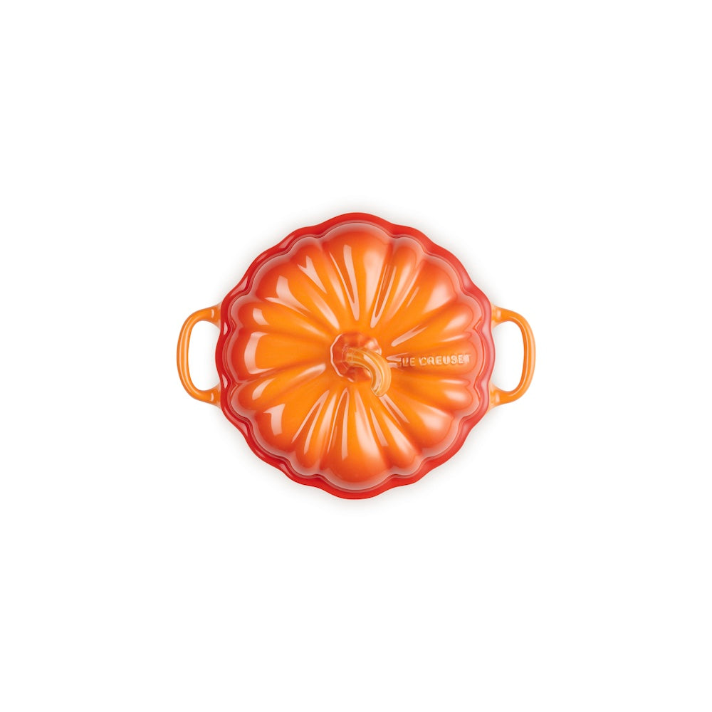 Le Creuset Stoneware Pumpkin Mini Casserole 350ml - Volcanic