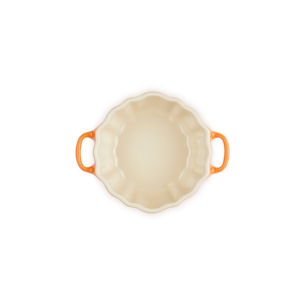 Le Creuset Stoneware Pumpkin Mini Casserole 350ml - Volcanic