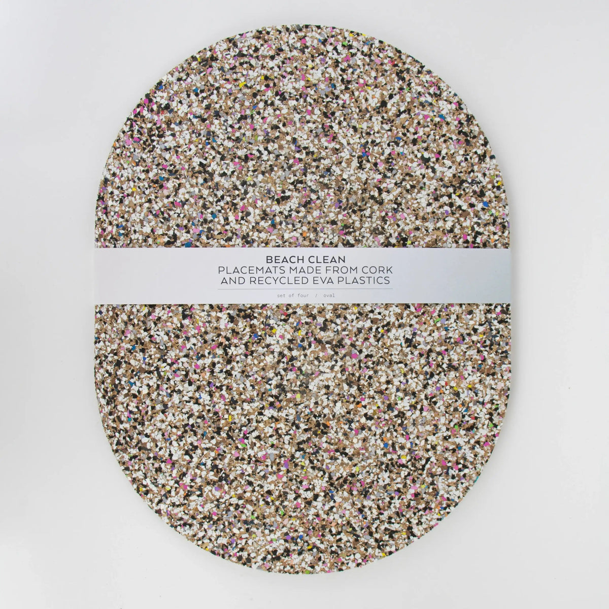 Beach Clean Placemats | Oval Set of 4