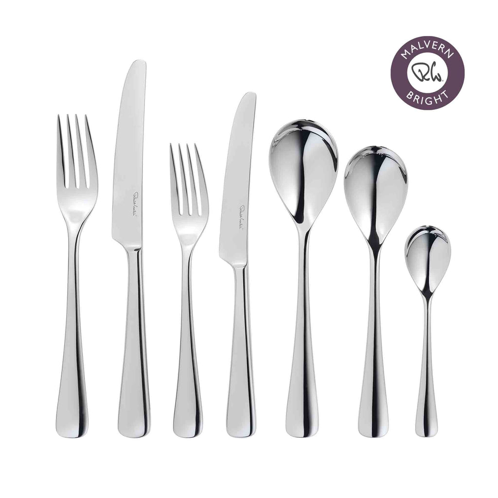 Malvern Bright Cutlery Set, 56 Piece for 8 People