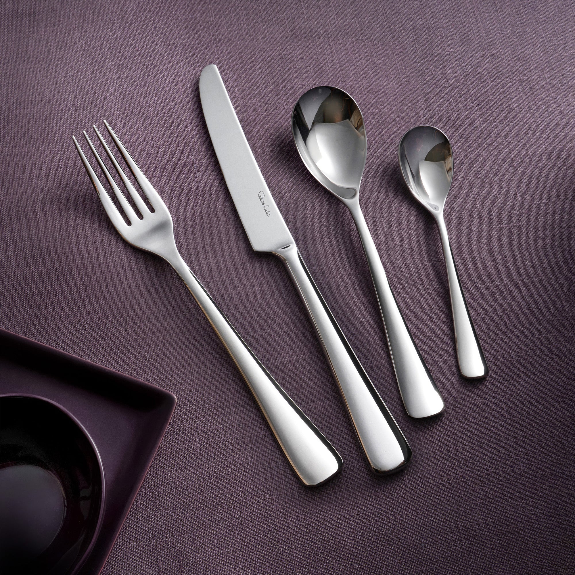 Robert Welch Malvern Bright Cutlery Set, 16 Piece for 4 People
