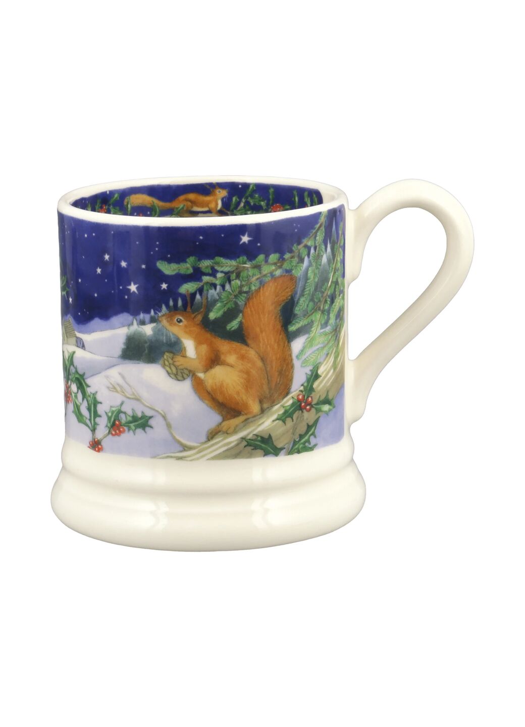 Midnight Squirrel 1/2 Pint Mug