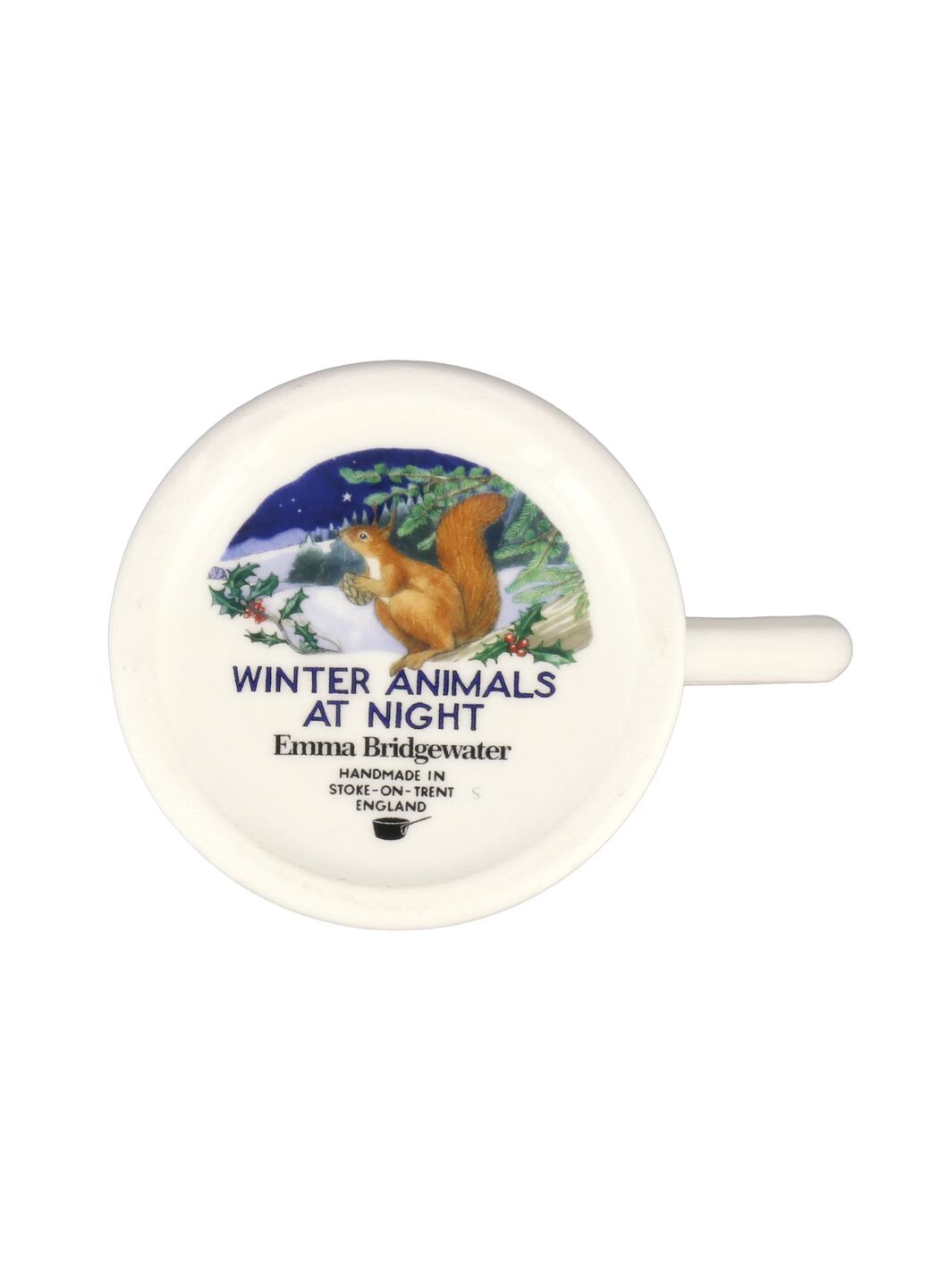 Midnight Squirrel 1/2 Pint Mug