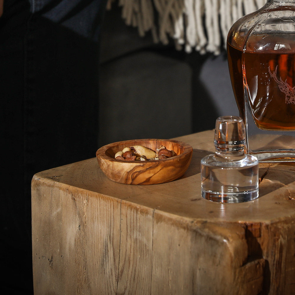 Olive Wood Dipping Bowls - Set of 3