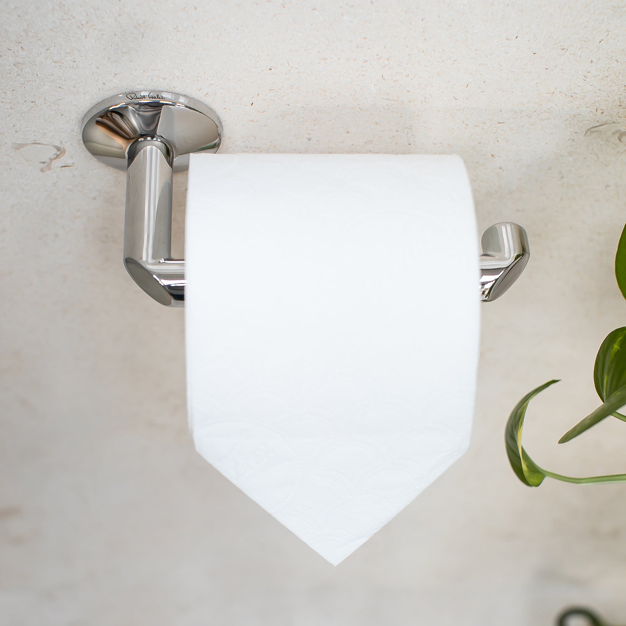 Robert Welch Oblique Toilet Roll Holder Fixed
