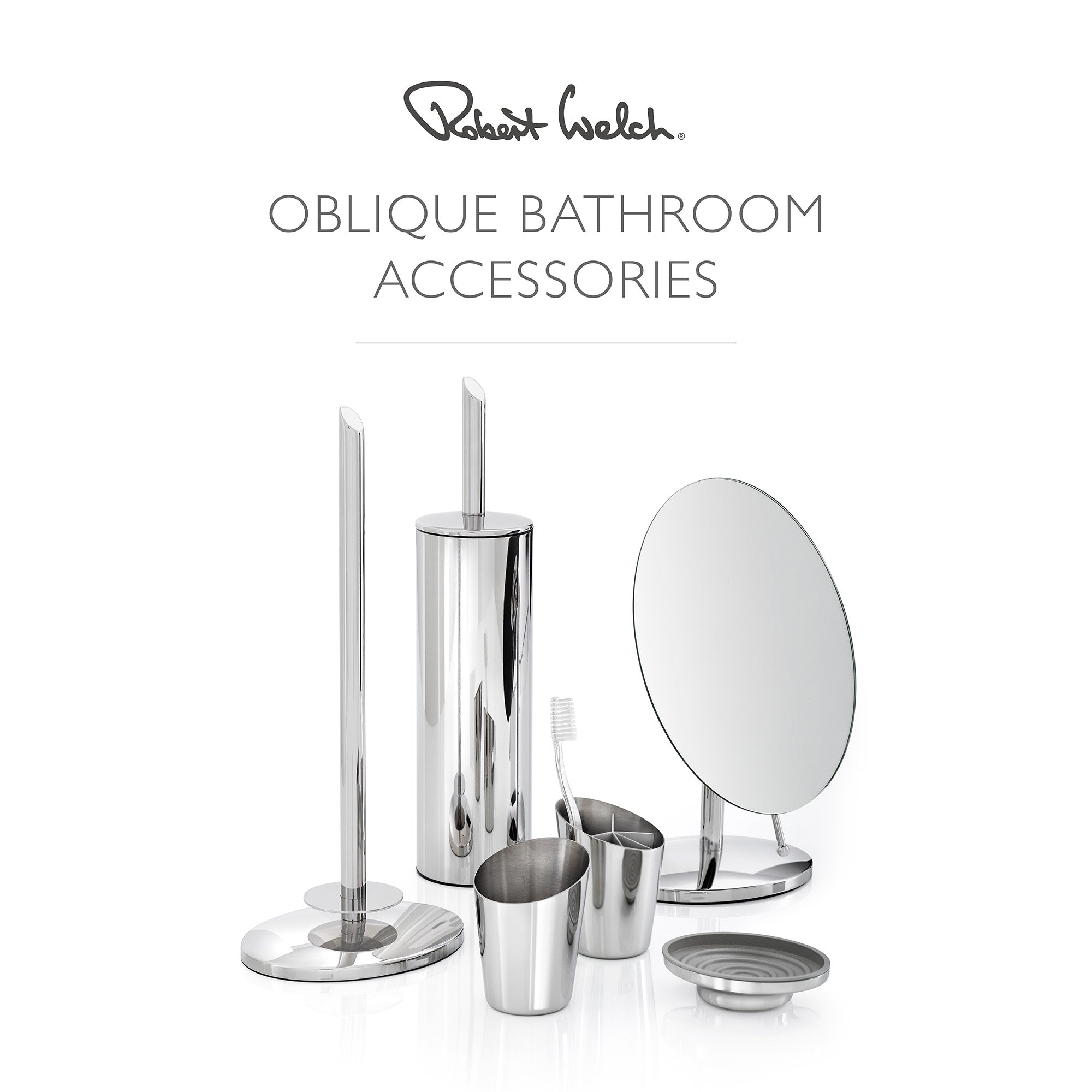 Robert Welch Oblique Toilet Roll Holder Swing