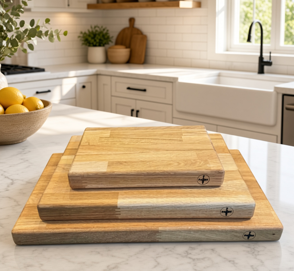 Handmade British OAK Chopping Boards (Various Sizes)
