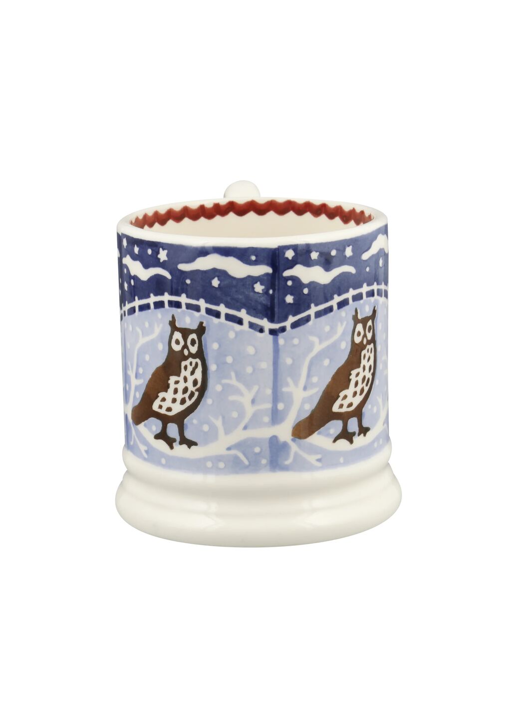 Christmas Icons Owl 1/2 Pint Mug