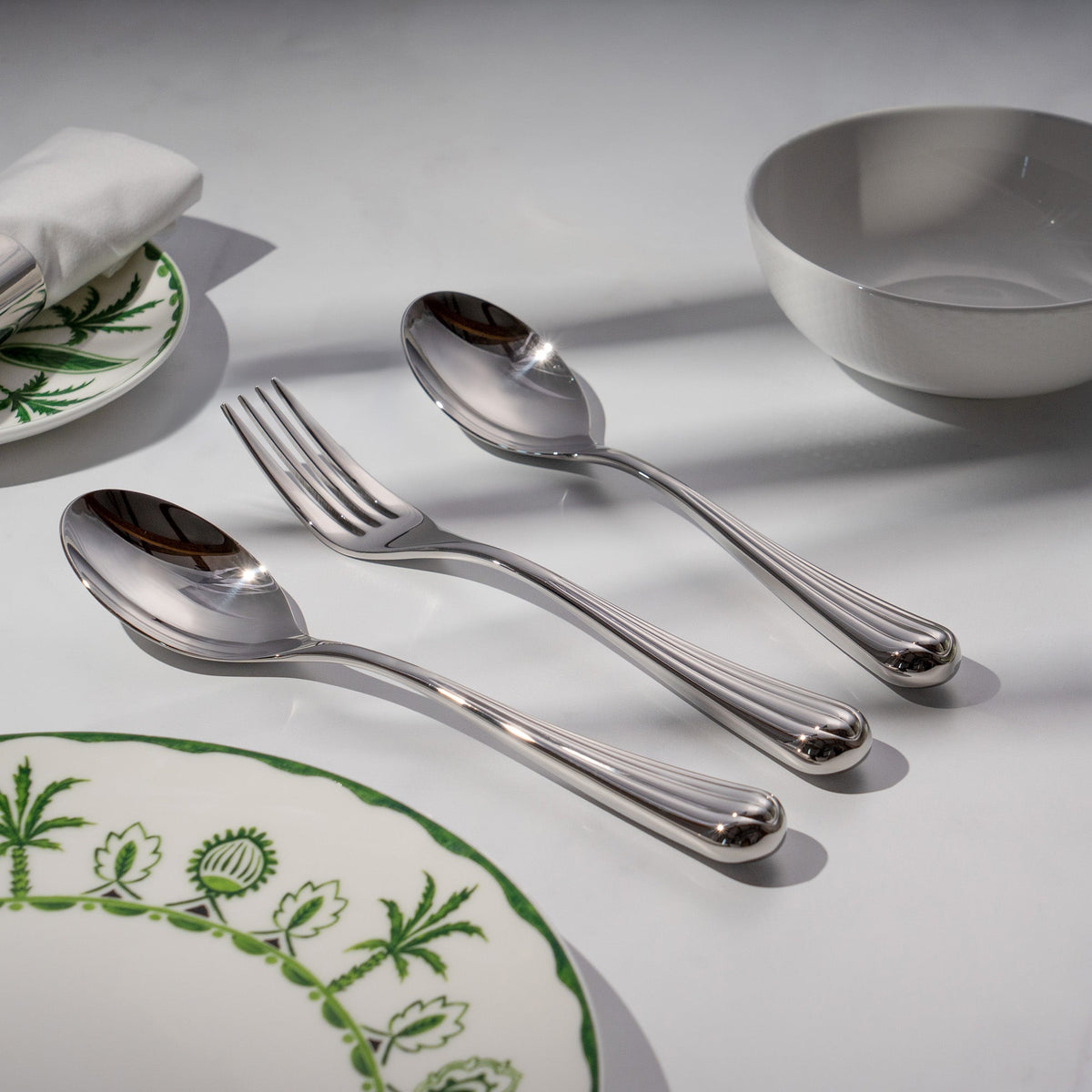 Palm Air Bright Serving Set, 3 Piece