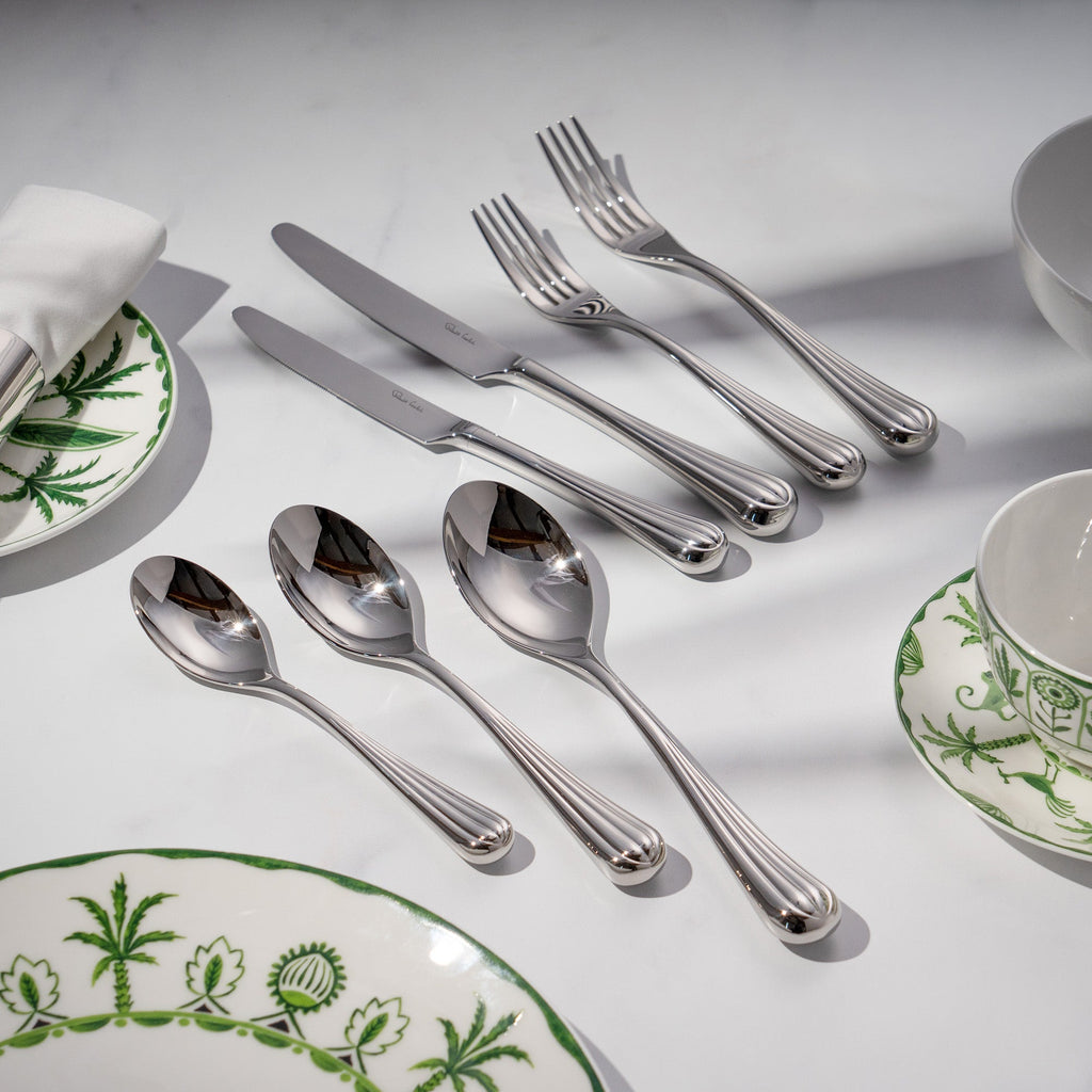 Palm Air Bright Cutlery Set, 24 Piece for 6 People