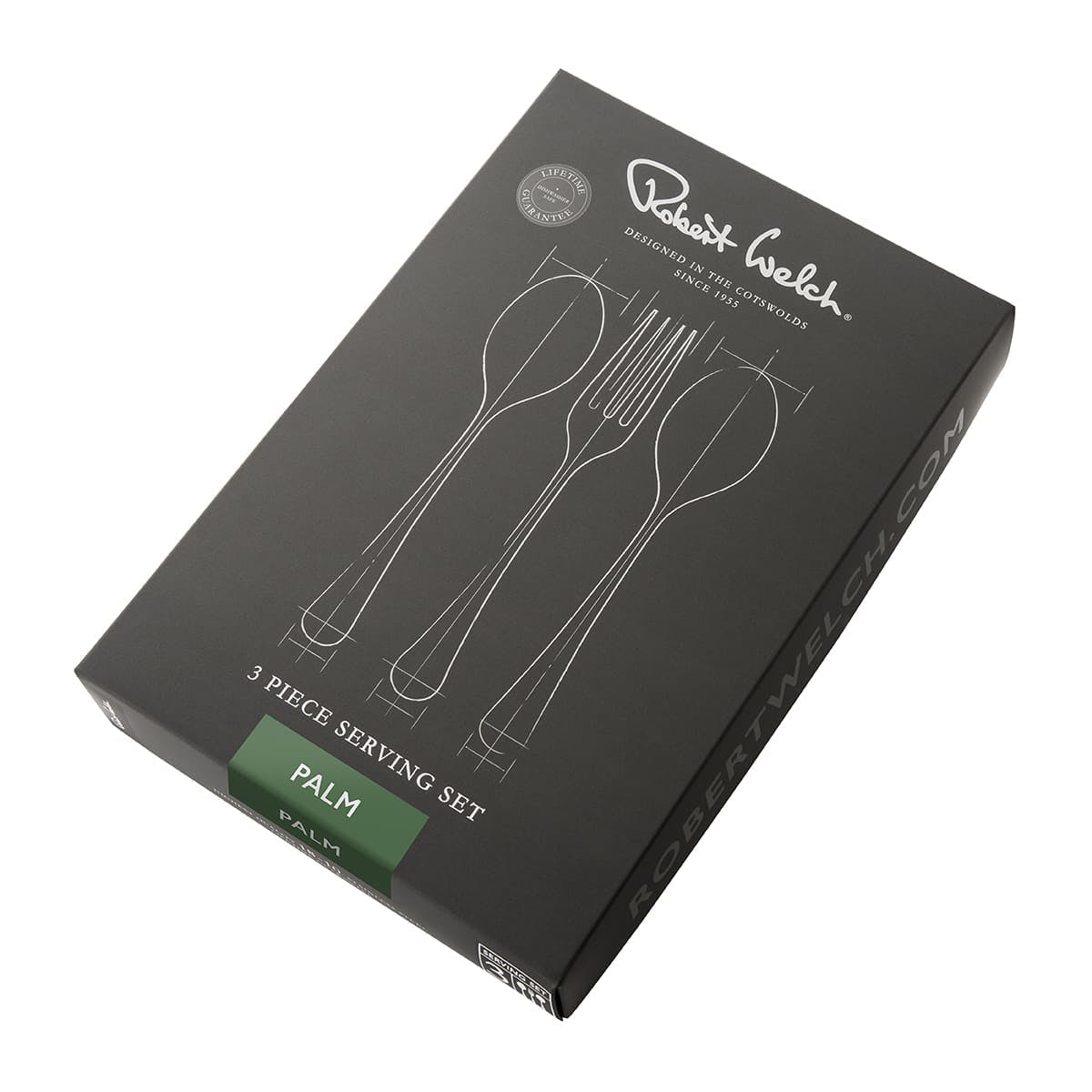 Palm Bright Serving Set, 3 Piece
