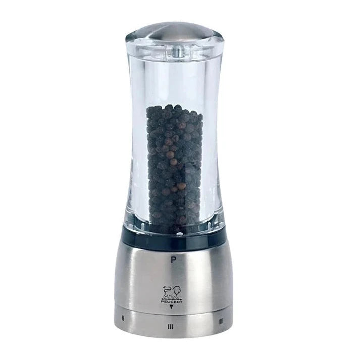 Peugeot Daman Pepper Mill 16cm Silver