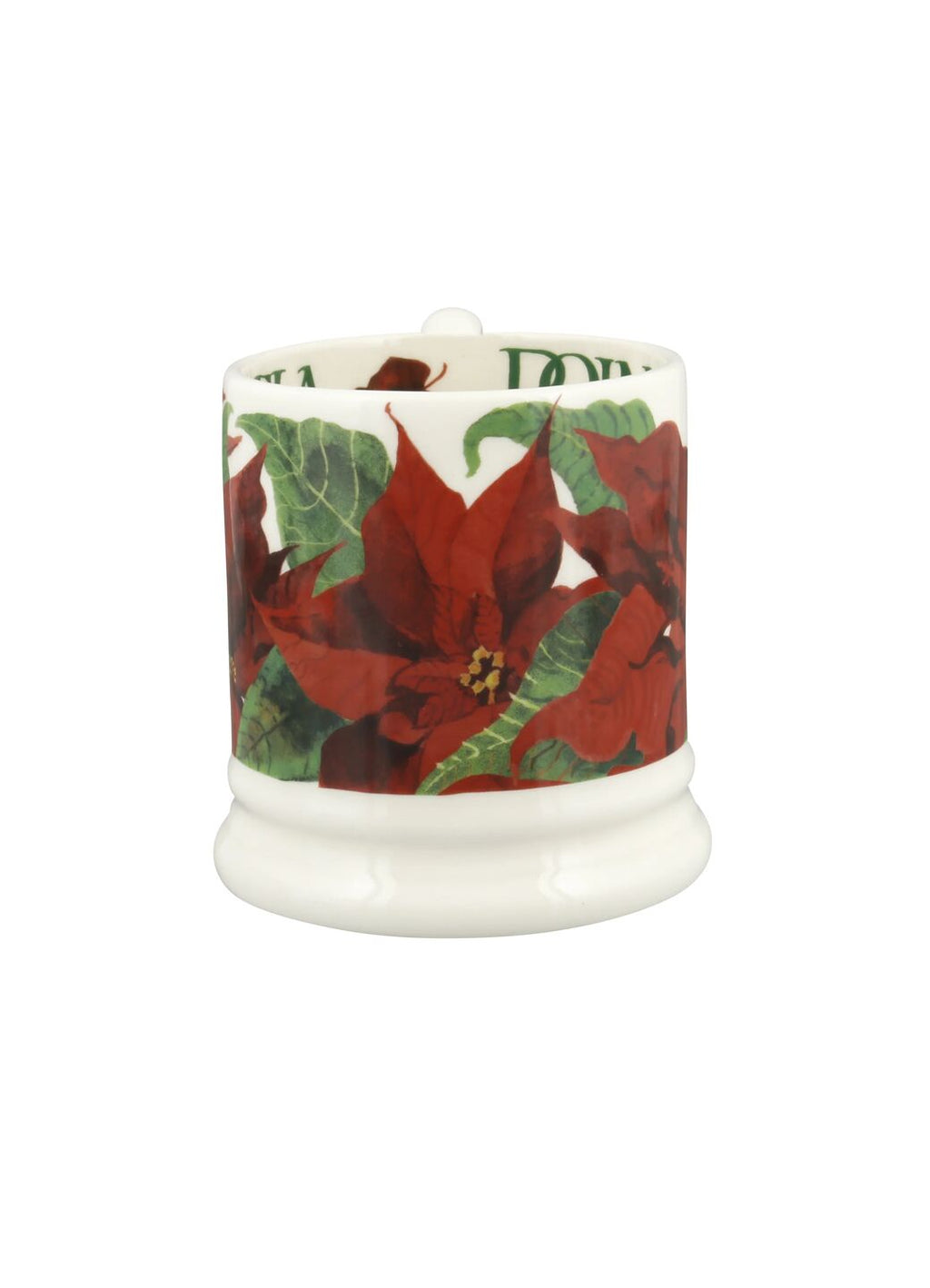 Poinsettia 1/2 Pint Mug