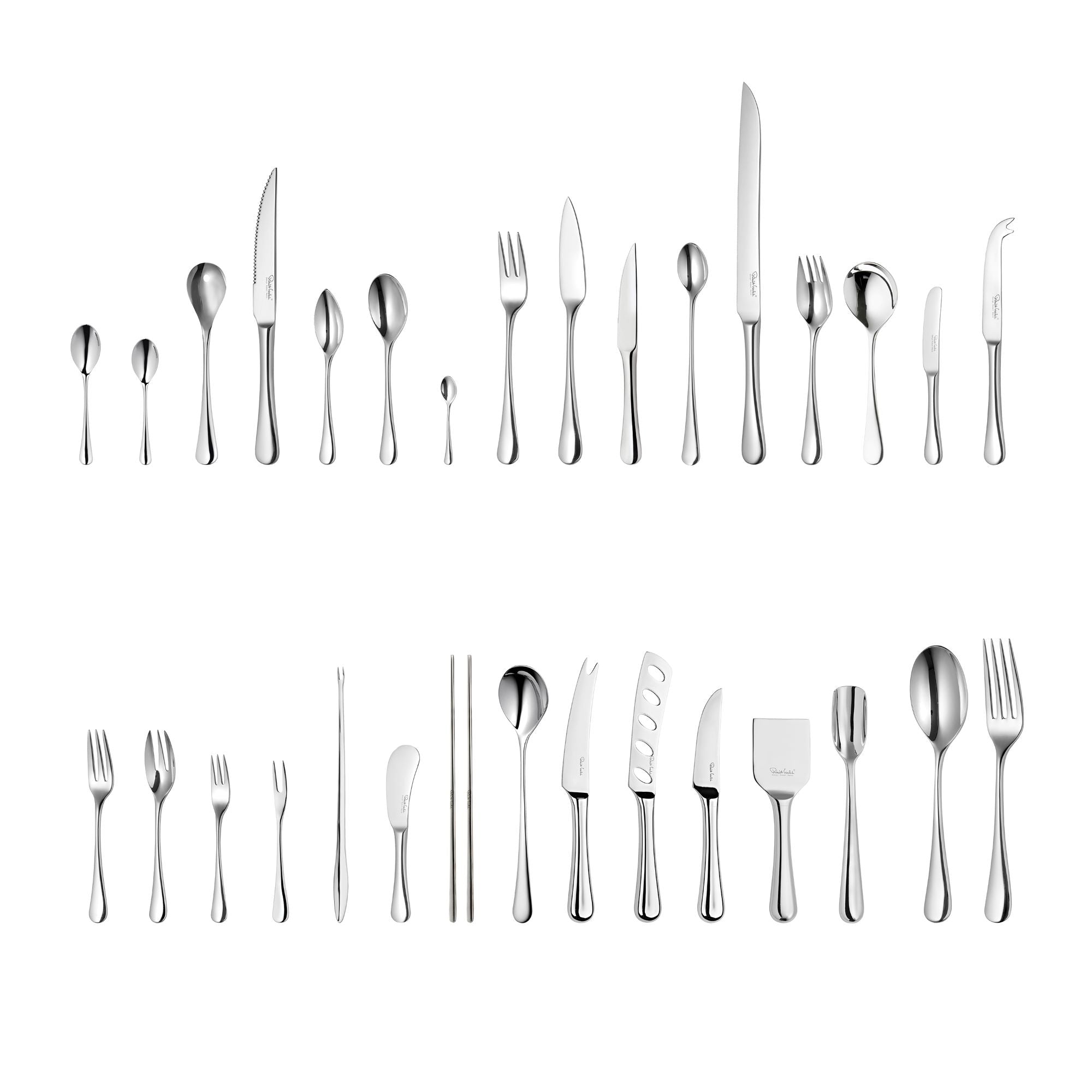Radford Bright Cutlery Canteen Set, 60 Piece for 8 People