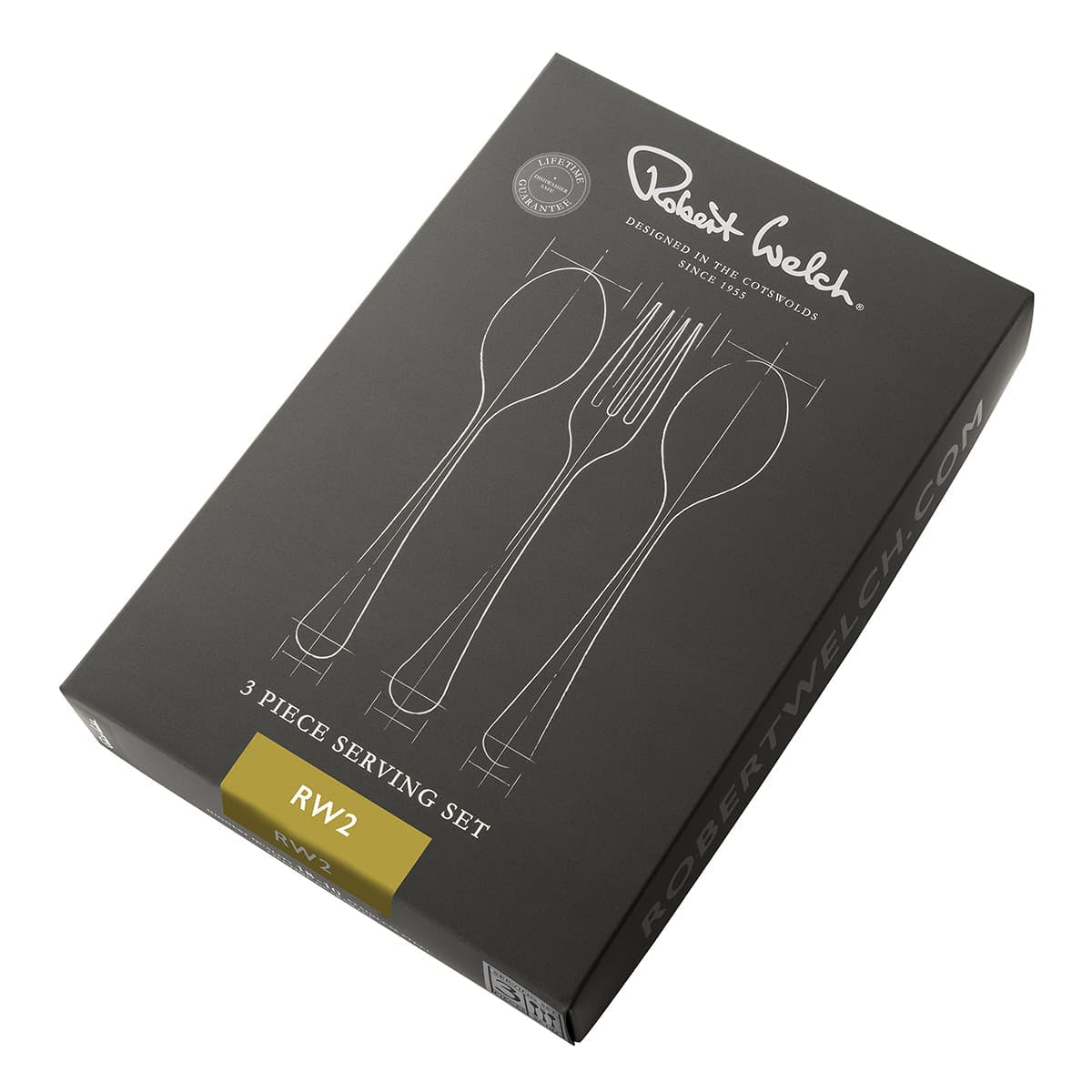 RW2 Satin Serving Set, 3 Piece