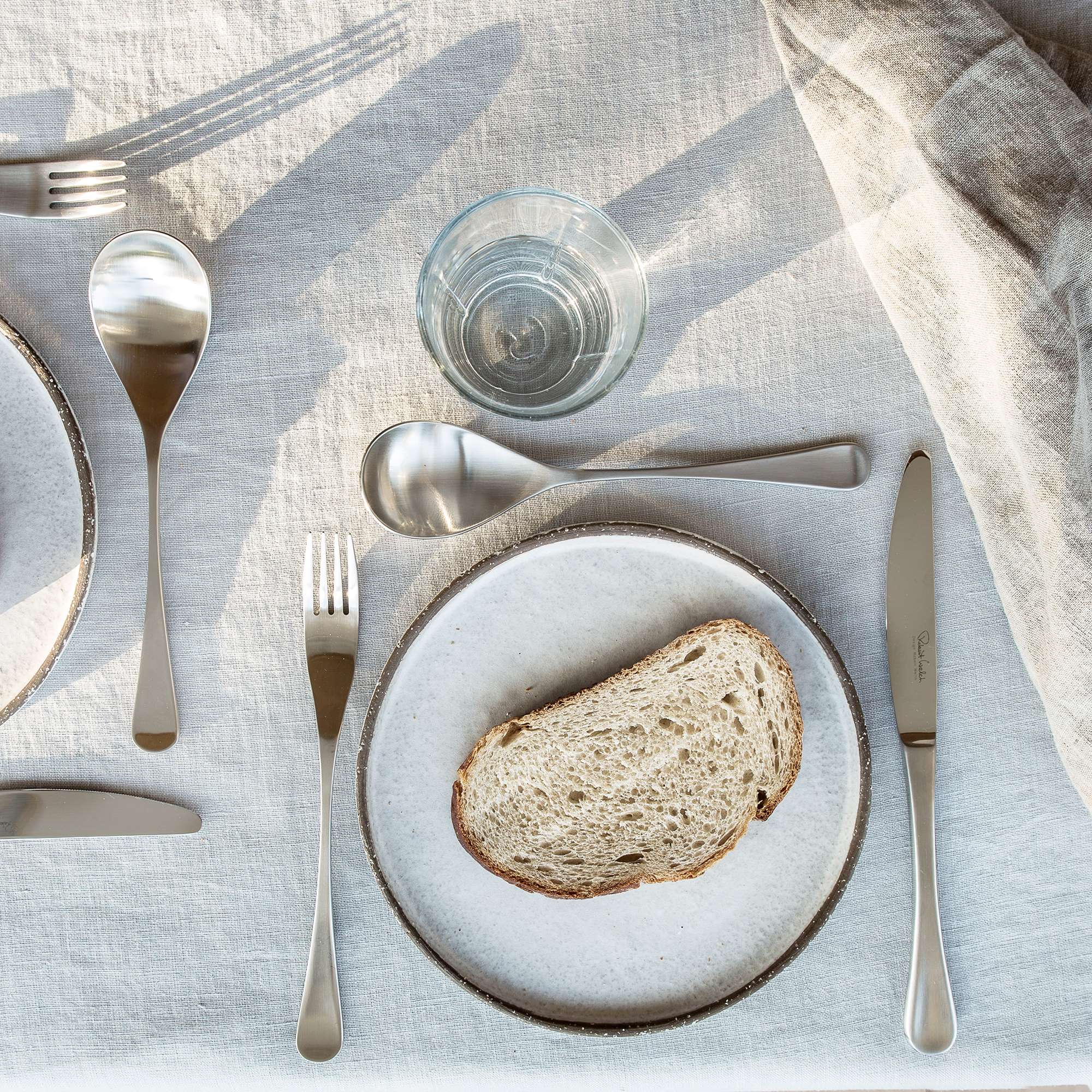 RW2 Satin Cutlery Set, 84 Piece for 12 People