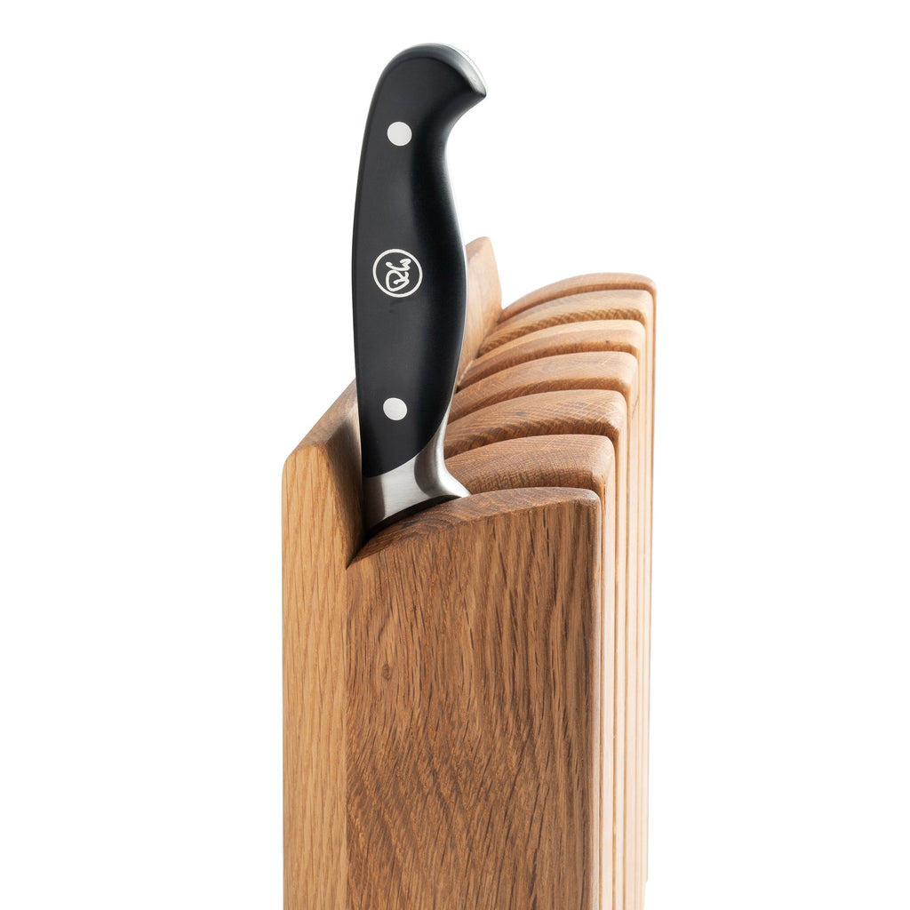 Professional Book Oak Knife Block Set, 7 Piece